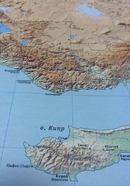 Библ.карта Восточное Средиземноморье в I веке нэ